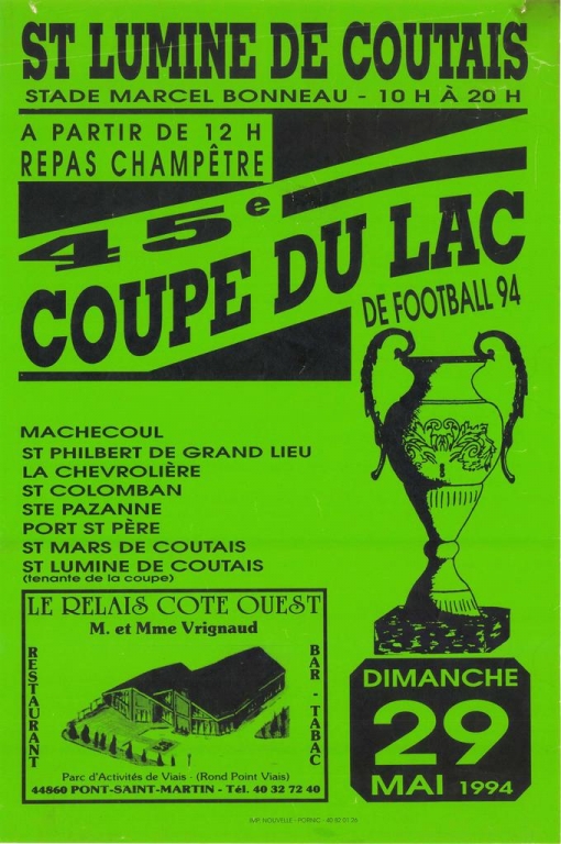 ESL-1994-Affiche Coupe du Lac-45ème