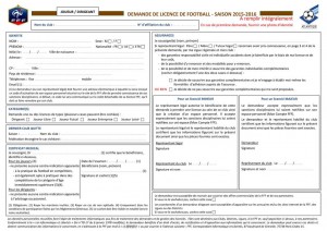 Formulaire-Licence